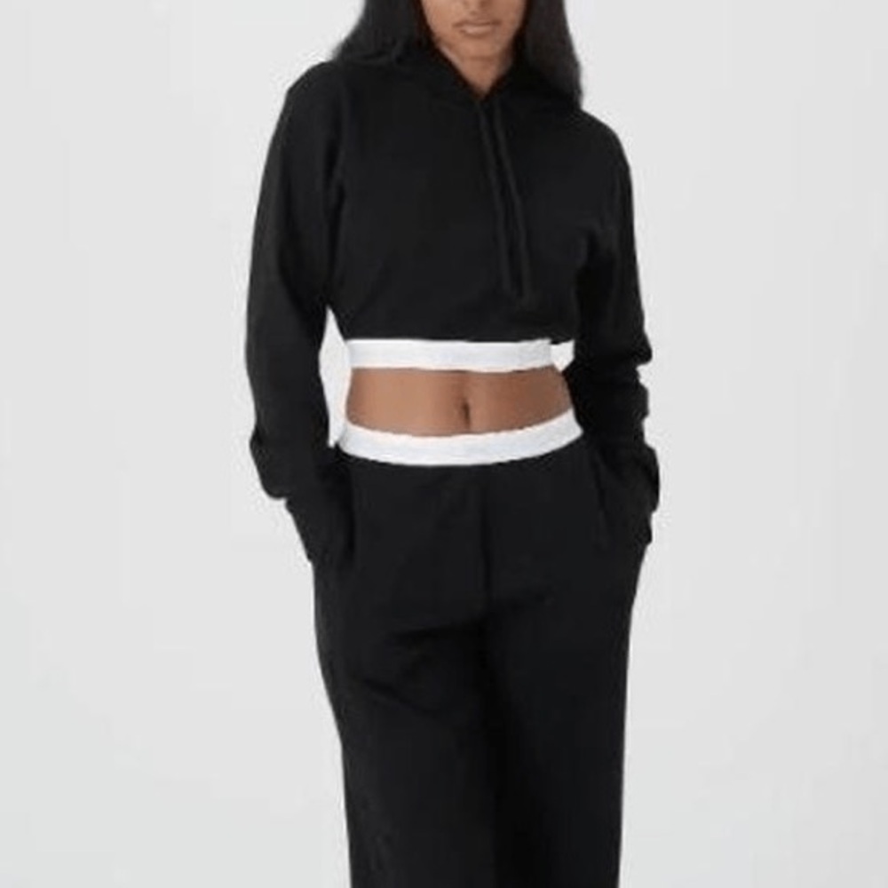 Calvin Klein x Kith Cropped Hoodie in Black Women’s Size XS